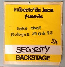 Pass security backstage usato  Modena