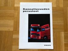 Prospekt Volvo LKW FH16 FH12 NL12 FL7 ca 1989 Broschüre Brochure Catalog Katalog, usado comprar usado  Enviando para Brazil