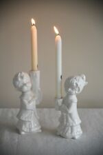 Pair vintage white for sale  REDRUTH