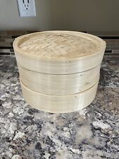 Tier bamboo steamer for sale  Kimberly
