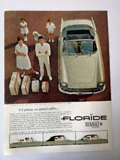 Publicité 1960 automobile d'occasion  Bordeaux-