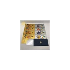 8pcs KB Basketball Gold/silver banknote Collectible Cards, used for sale  Shipping to South Africa