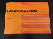 Libro spartito cominciamo usato  Italia