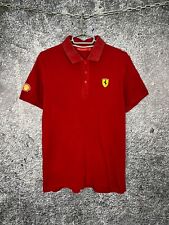 Camisa polo masculina Scuderia Ferrari Racing produto oficial shell F1 tamanho G grande comprar usado  Enviando para Brazil