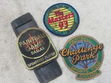 Used, Paintball Patch Early Collector Vintage Masters Challenge Park PB Games Dallas for sale  Shipping to South Africa