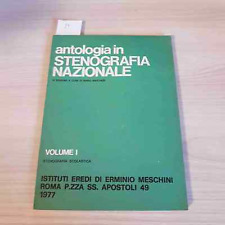 Antologia stenografia nazional usato  Italia