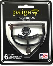 Capo de guitarra Paige 6 cordas preto P6EW perfil largo baixo comprar usado  Enviando para Brazil