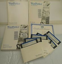 Wordperfect for DOS 5.1 Original Box +Books & 5.25" Floppy Disks 1991 - Complete for sale  Shipping to South Africa