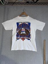 Camiseta blanca vintage 1994 NBA Eastern Conference Champions New York Knicks L, usado segunda mano  Embacar hacia Argentina