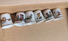 Disney porcelain thimbles for sale  Jonesville