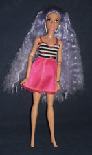Używany, Piękna lalka Barbie od Mattel 2015, lawenda ekstra długie włosy - przegubowa na sprzedaż  Wysyłka do Poland