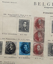 Briefmarken sammlung belgium gebraucht kaufen  Rosenheim