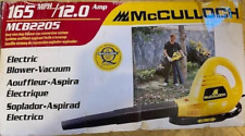 Mcculloch yellow corded for sale  Hackensack