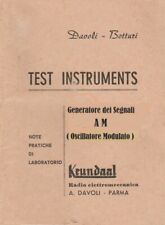 Krundaal 1962 manuale usato  Perugia