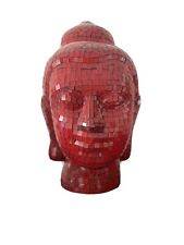 Red mosaic bhuddha for sale  LONDON