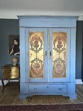 Usado, Armario/armario francés pintado de pino vintage con paneles estilo Versalles segunda mano  Embacar hacia Argentina