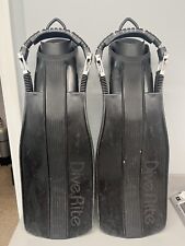 Dive Rite XT Fins with Stainless Steel Spring Straps Size XL Black Scuba Gear for sale  Shipping to South Africa