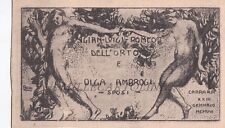 Carrara 1908 cartoncino usato  Roma