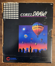 Corel Draw 3.0 Graphics Software for PC CD-Rom VHS & books 1992 vintage for sale  Shipping to South Africa