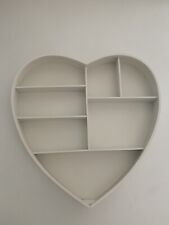 Heart shaped white for sale  LONDON