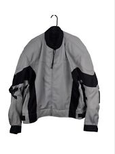 FirstGear Grey/Black Mesh Motorcycle Jacket Men's 4xl for sale  Shipping to South Africa