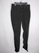 Jeans feminino NYDJ preto perna magra cintura média elástica tamanho 6 sólido usado comprar usado  Enviando para Brazil