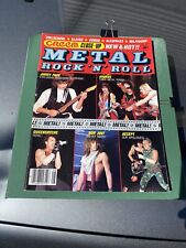 roll magazines metal n rock for sale  Mahopac