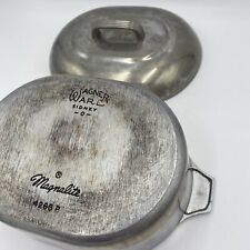 Vintage Wagner Ware Magnalite 4265P Oval Shape Roaster Dutch Oven With Lid, used for sale  Shipping to South Africa