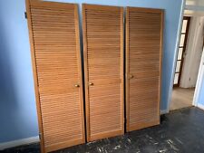 Internal louvre doors for sale  CHESTERFIELD