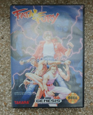 Fatal Fury (Sega 1992) Sega Mega Drive (Modul, Manual, Box) working cond comprar usado  Enviando para Brazil