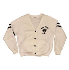 Vintage 80’s USMA West Point Cardigan Sweatshirt for sale  Shipping to South Africa