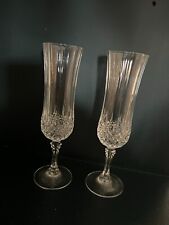 Pair crystal champagne for sale  Lyons