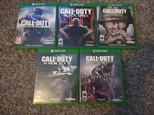 Lote Xbox One Call Of Duty Infinite Warfare Black Ops 3 Ghosts WW2 Advanced War comprar usado  Enviando para Brazil