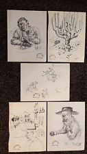 Vtg original drawings for sale  Prescott
