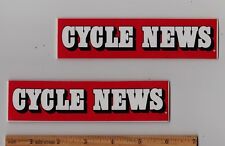 Cycle news vintage for sale  Dawsonville