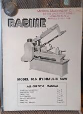 Racine model 816 for sale  Bemidji