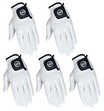 SG Pack of 3 and 5 White Men Cabretta Leather Golf Gloves Premium quality for sale  Shipping to South Africa