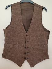 mens vintage tweed waistcoats for sale  MALTON