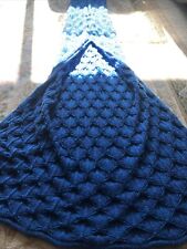 tail crochet blanket mermaid for sale  Aptos