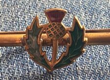 Thistle tie pin for sale  CAERNARFON