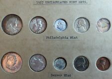 1957 coins unc for sale  Raleigh