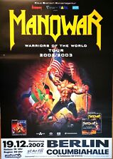 Manowar 2002 berlin gebraucht kaufen  Dreieich