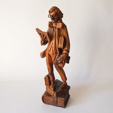 Wooden reading man for sale  Shipping to Ireland