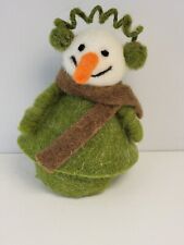 Plush snowman fuzzy for sale  Elliottsburg