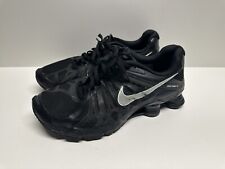 Nike Shox Turbo 13 2013 preto metálico cinza legal 525155-001 masculino tamanho 12.5 comprar usado  Enviando para Brazil