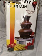 cookworks chocolate fountain for sale  SPALDING