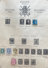 Briefmarken sammlung belgium gebraucht kaufen  Rosenheim