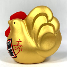 Usado, Estatuilla de Año Nuevo Japonés Lucky Rooster Gold Vintage segunda mano  Embacar hacia Argentina