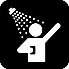 Shower international symbol for sale  Mount Pleasant
