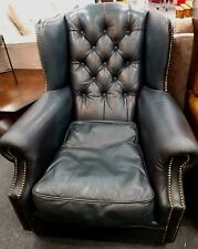 antique leather armchair for sale  UK